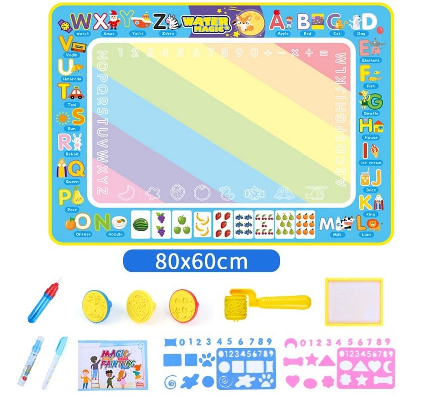 🎁 Water Doodle Mat Mess Free Learning Toy Mat🎁🎄BUY 2 SAVE 10% & FREE SHIPPING🎄