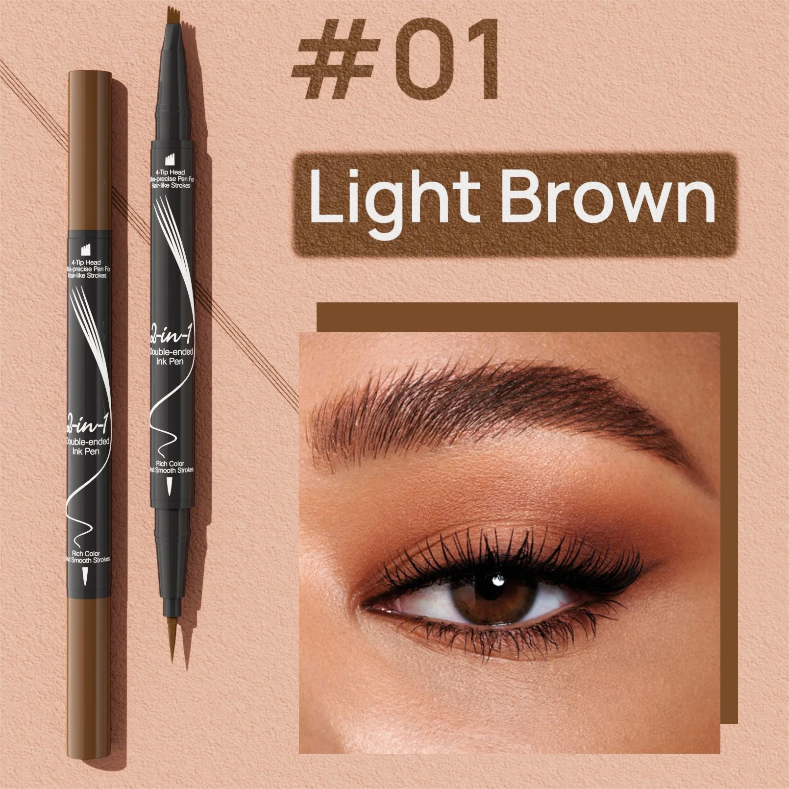🔥LAST DAY - BUY 1 GET 1 FREE💖Microblading Eyebrow Pencil 💥EACH ONLY £4.99💥