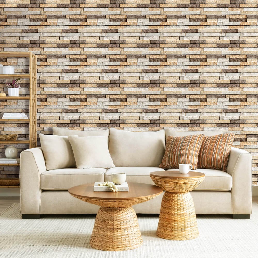 🎉2023 Home Decoration Sale - 48% Off - 10Pcs 3D Peel and Stick Wall Tiles