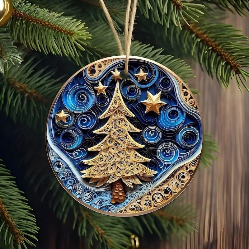 š
Early Christmas Sale 48% Offš„Flat Quilling Christmas Ornaments