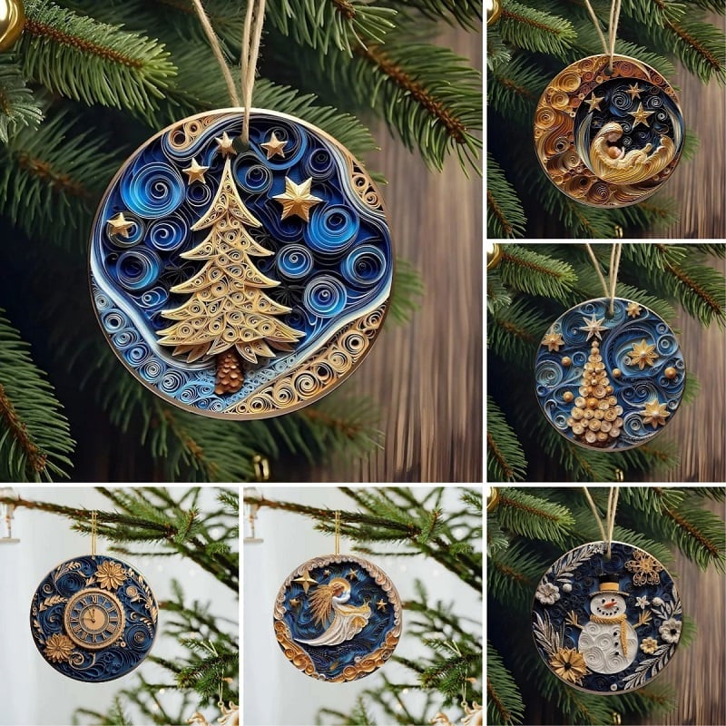 š
Early Christmas Sale 48% Offš„Flat Quilling Christmas Ornaments