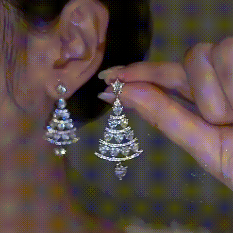 (🎅 Rebajas de navidad - 49% de descuento) Pendientes de árbol de navidad multi-estilo - regalo de navidad💝.