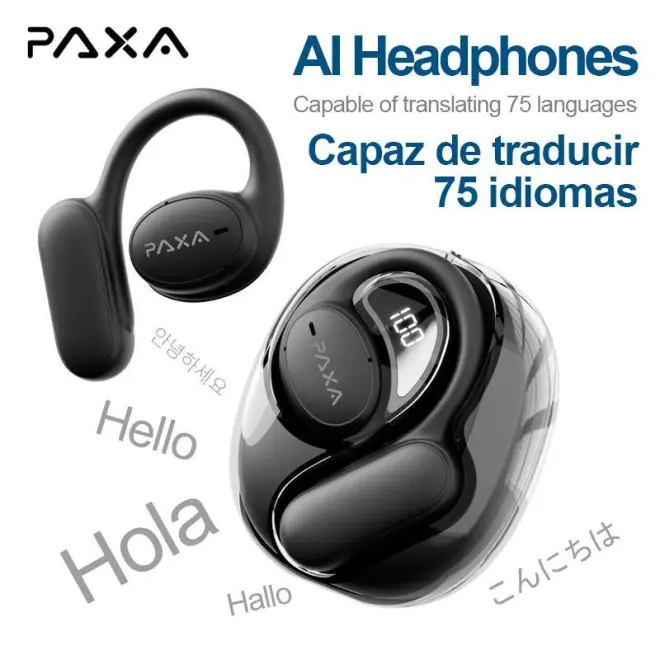 OpenAir 5 OWS Translation Wireless Bluetooth Earphones Support 75 Languages Real Time