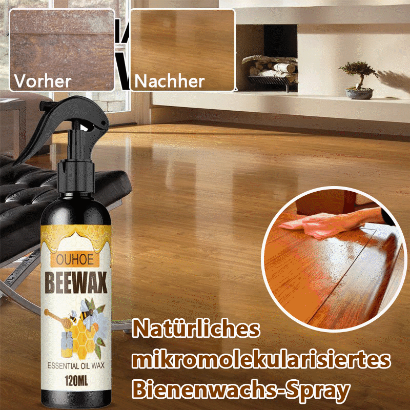 🔥Kaufe 2, erhalte 1 gratis – Natürliches mikromolekularisiertes Bienenwachsspray