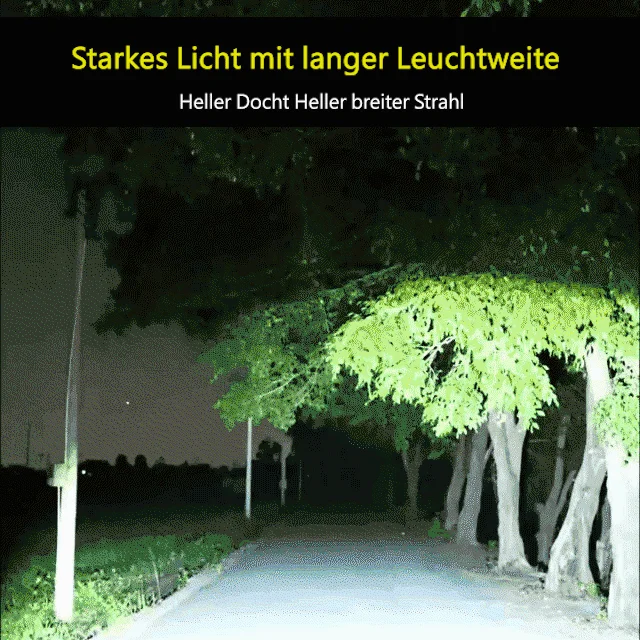 🎁49 % RABATT - Deutschland Neue Technologie🔦Multifunktionale wiederaufladbare Taschenlampe