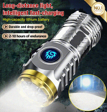 🌹Buy 2 Get 1 Free🌹German Three-eyed Monster Mini Flash Super Power Flashlight😍Free Shipping