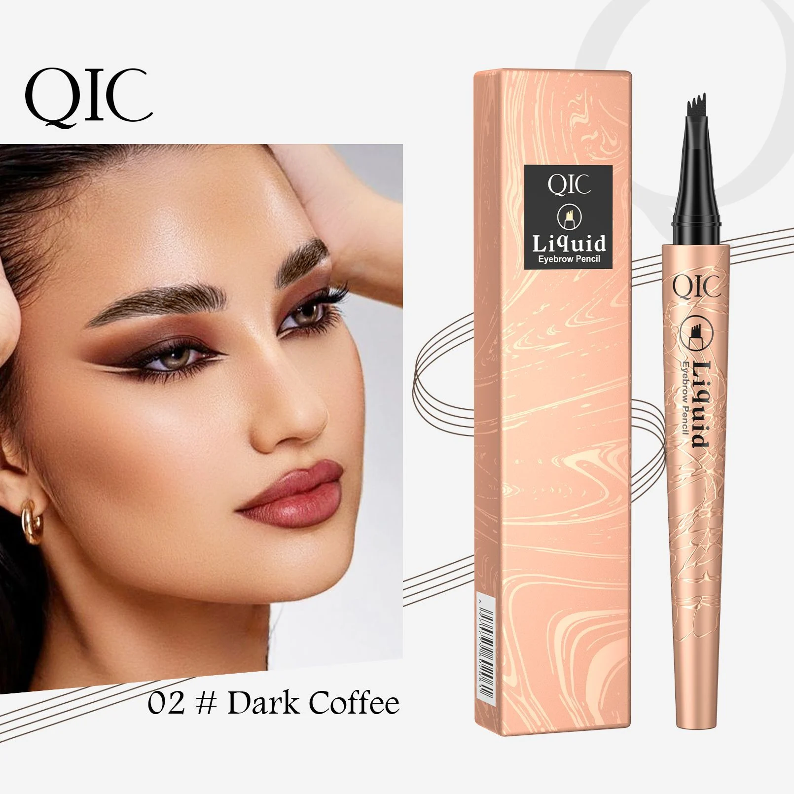 BUY 1 GET 1 FREE(š2 PCS)šHigh Quality 3D Waterproof Microblading Eyebrow Pen 4 Fork Tip Tattoo Pencil