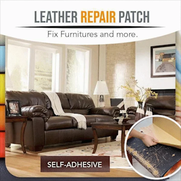 🔥Last Day Promotion 50% OFF - Self Adhesive High-Quality Leather Patch Cuttable Sofa Repairing