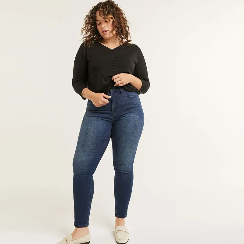 💥TODAY'S SPECIAL - 49% OFF SALE👖Shapewear Tummy Control Jeans/ Size 0-28(Buy 2 Free Shipping)
