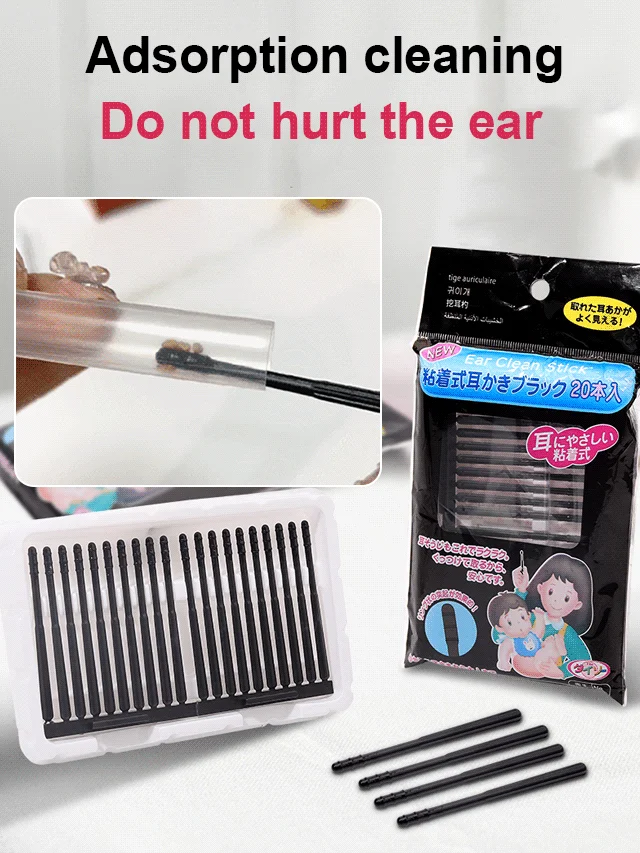 Disposable Adhesive Ear Cleaning Swab, Effortlessly Removes Dirt and Debris