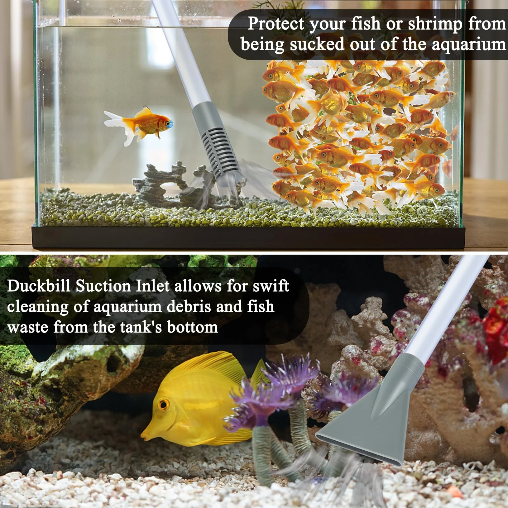 🔥Summer Hot Sale Promotion-49% OFF🐟-Fish tank siphon manual water changer