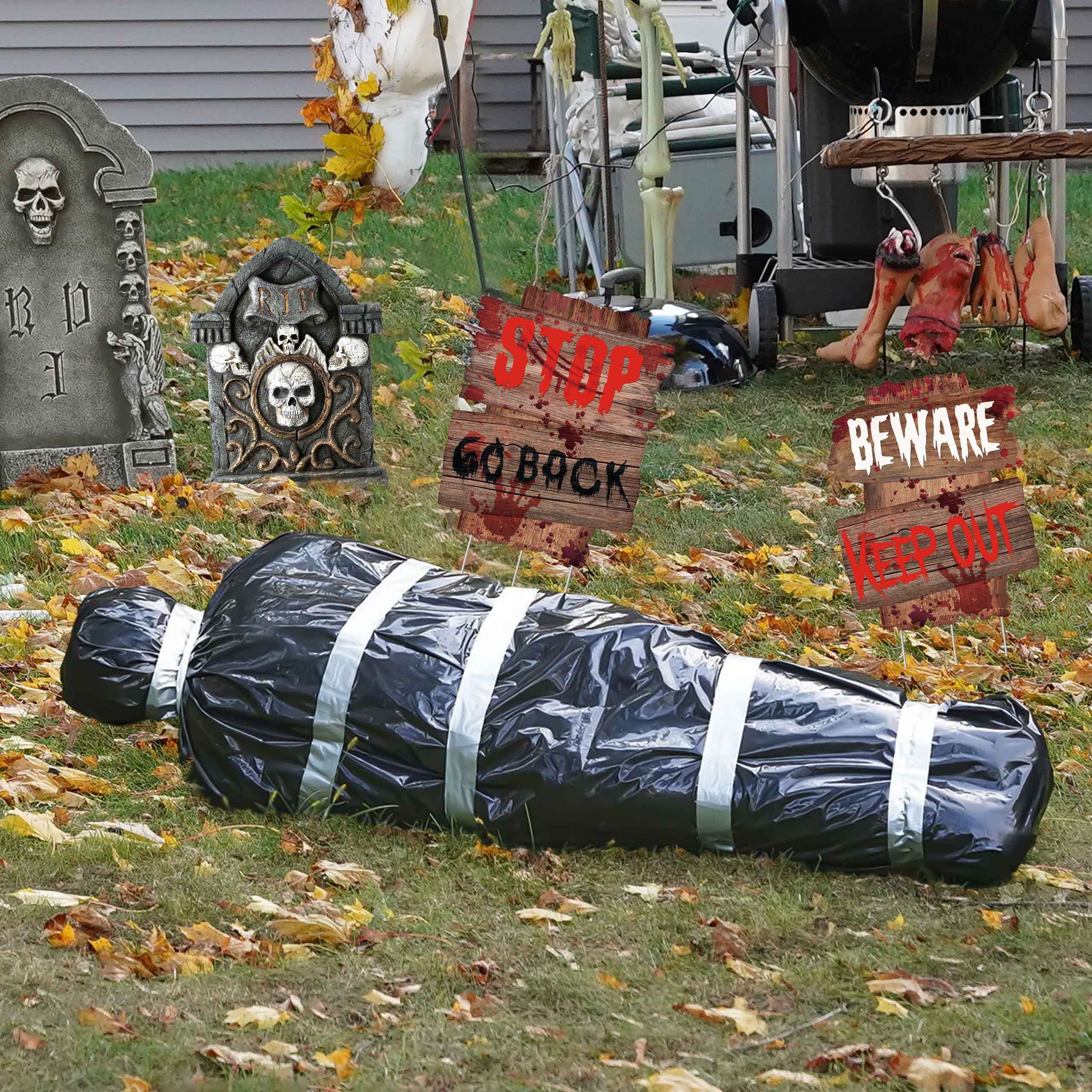 Halloween Pre-Sale 49% OFF🔥 5ft Halloween Hanging Corpse Dead Victim Haunted House Props