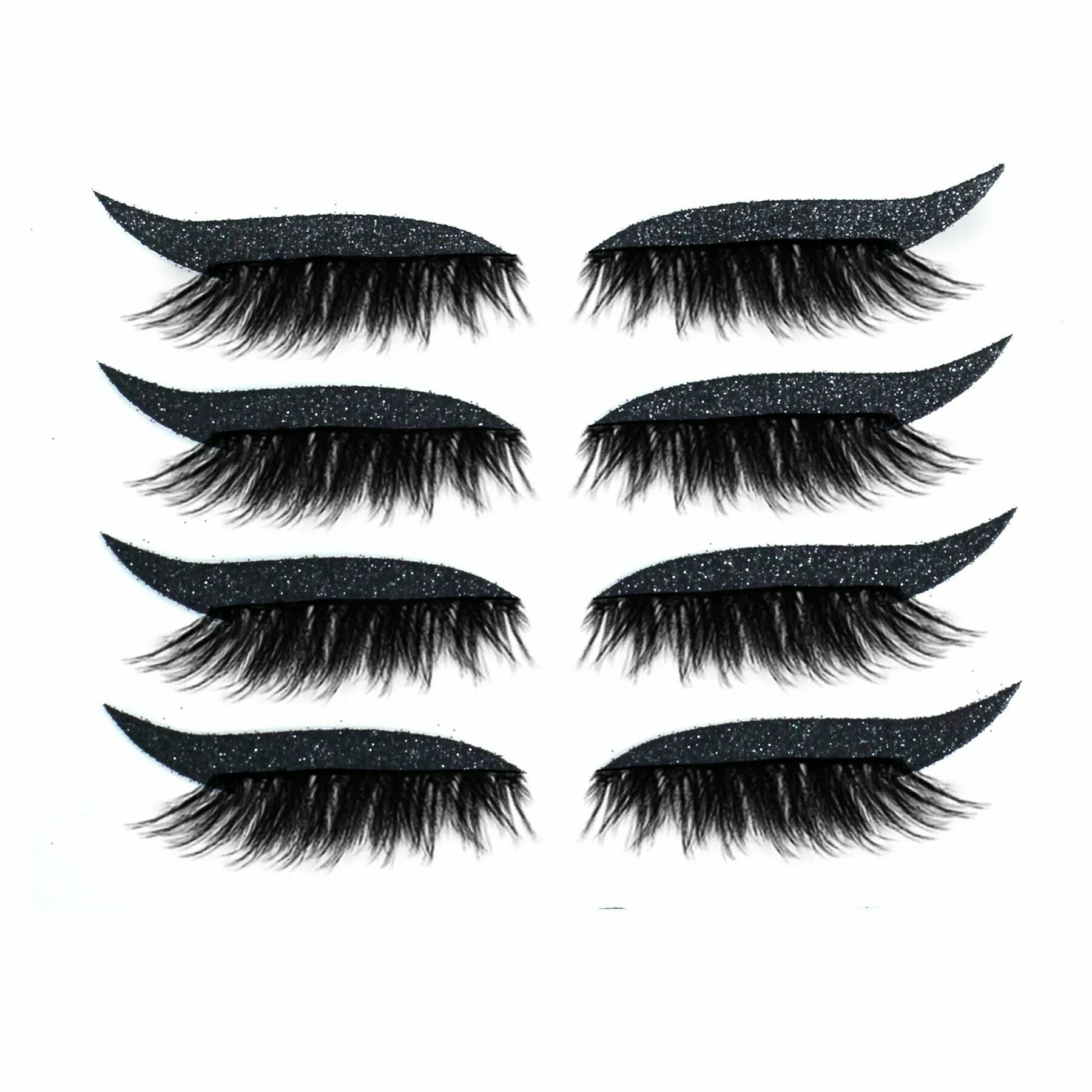 🎁BUY TWO FREE SHIPPING🎁 - Multi colour reusable eyeliner and eyelash sticker