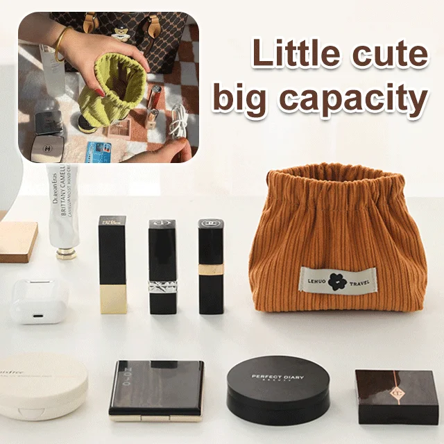 (Grand Year-end Sale - 50% OFF) ๐ Corduroy Elastic Hair Tie Organizer ๐ Buy 3 Get Extra 10% Off