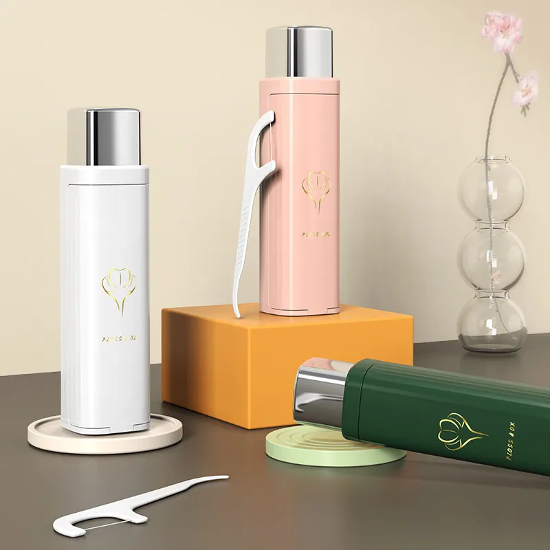 (🔥Mother's Day Pre Now-49% Off)Portable Floss Dispenser👍Buy 3 get 2 free (5PCS) free shipping