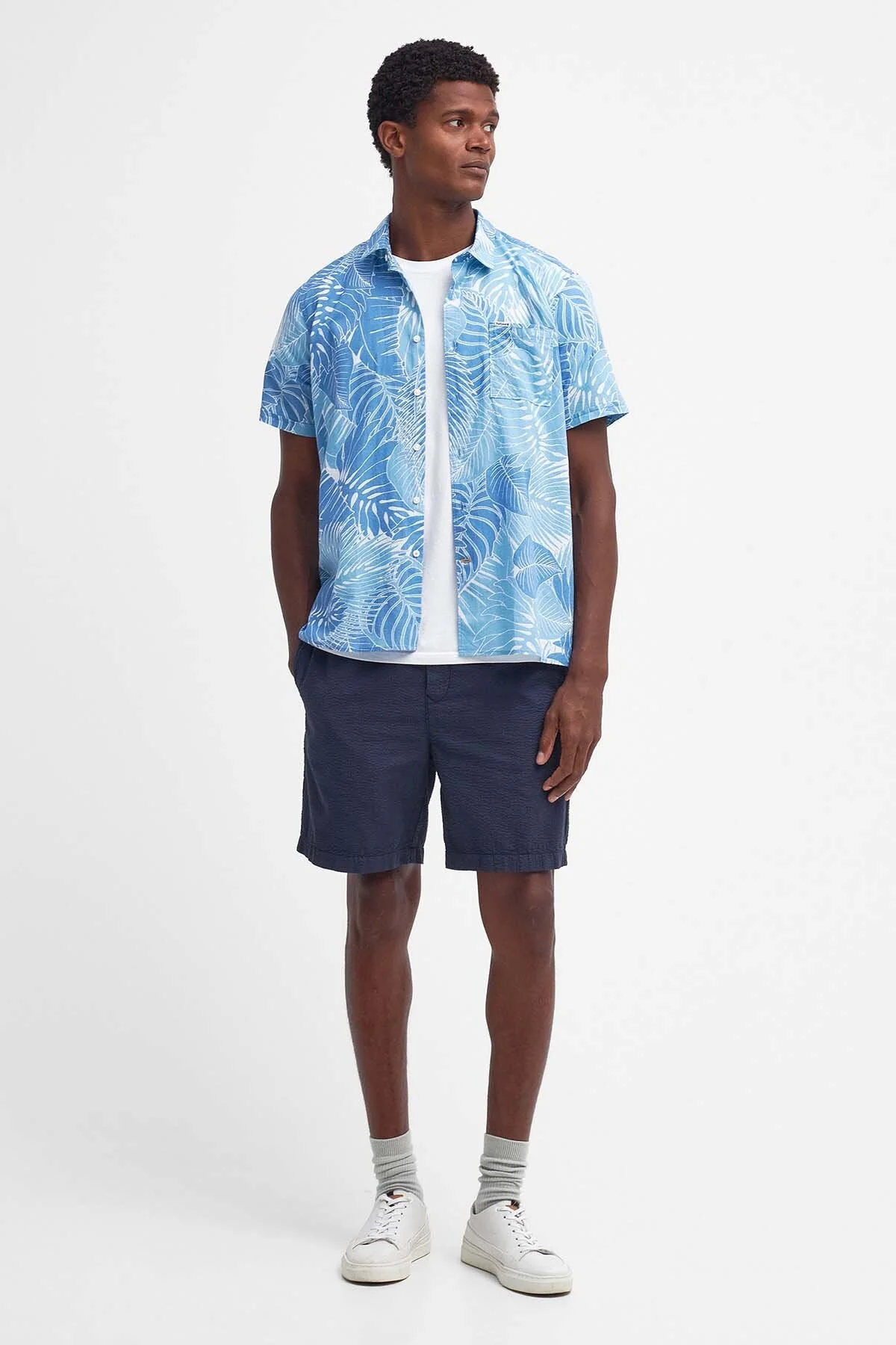 Cornwall Summer Shirt - BLUE