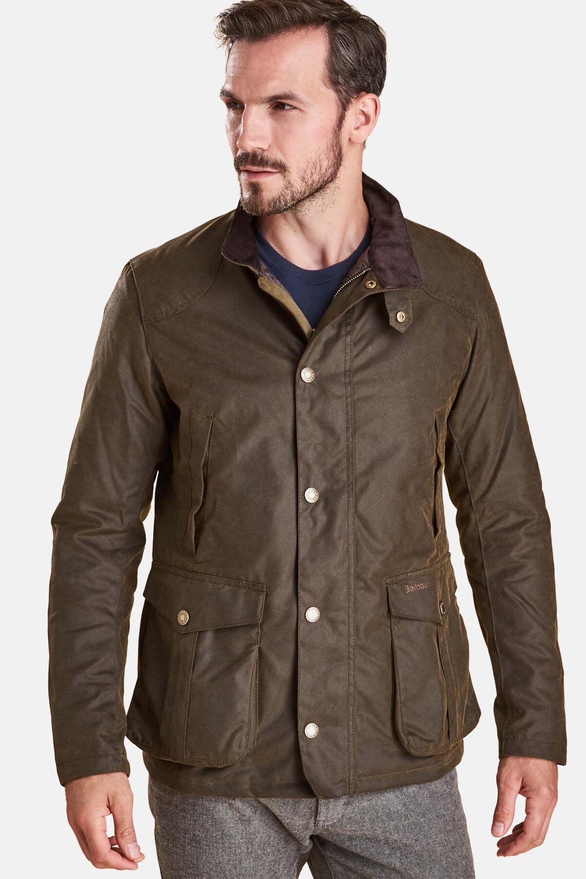 Waxed Jacket - OLIVE