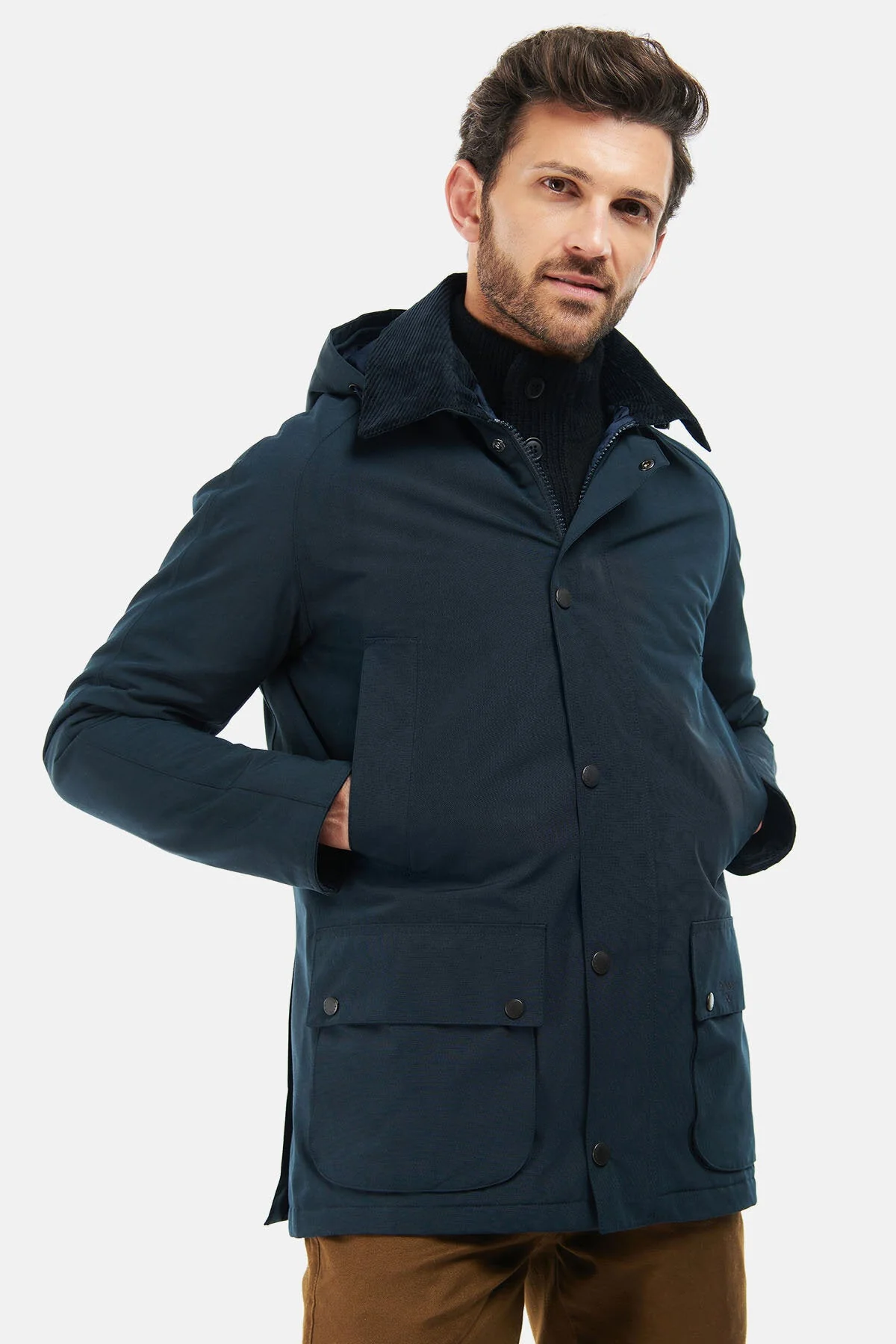 Winter Ashby Jacket - NAVY