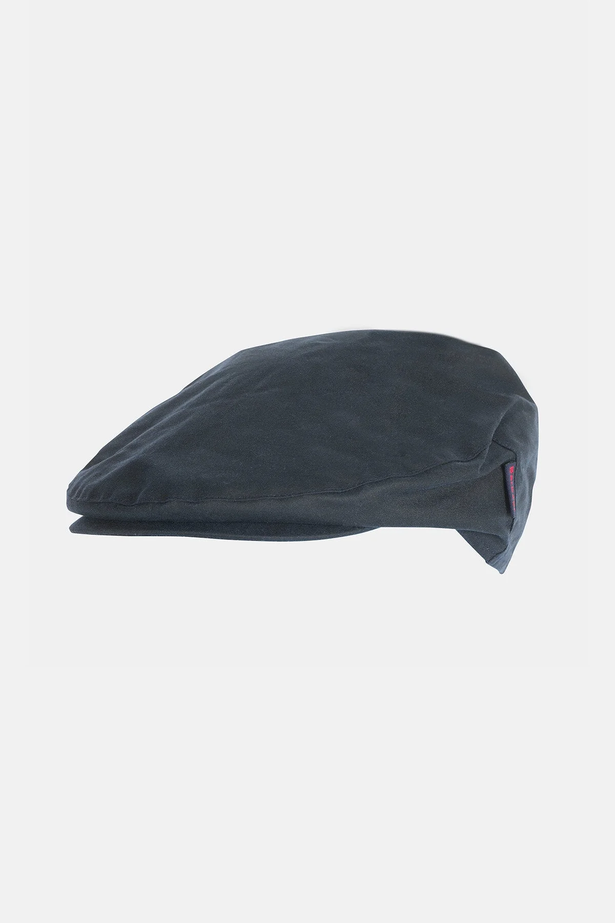 Cheviot Wax Flat Cap - NAVY
