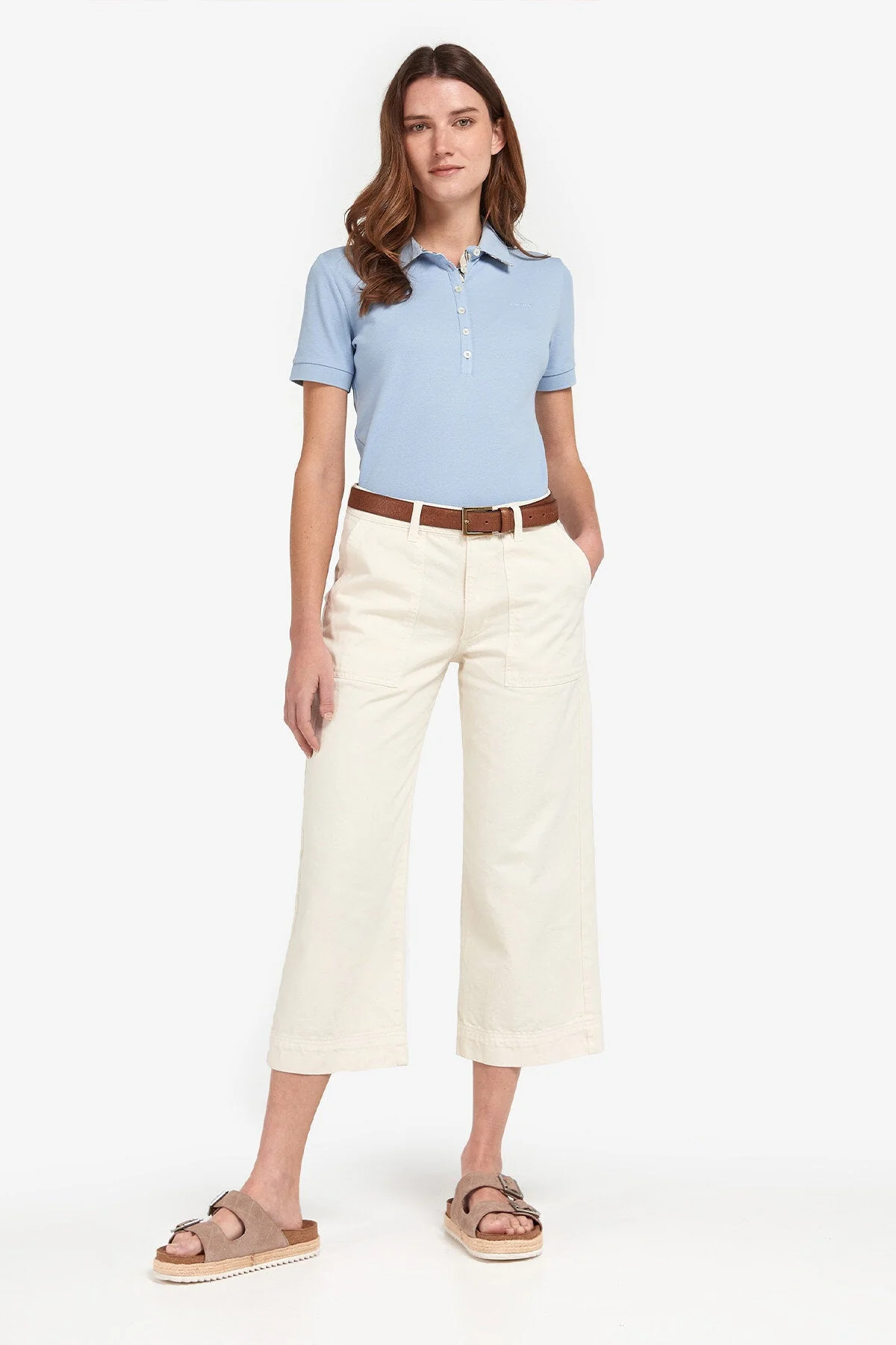 Southport Cropped Jeans - ECRU