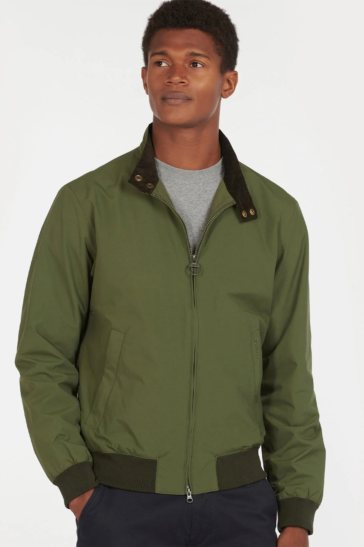 Royston Casual Jacket - OLIVE