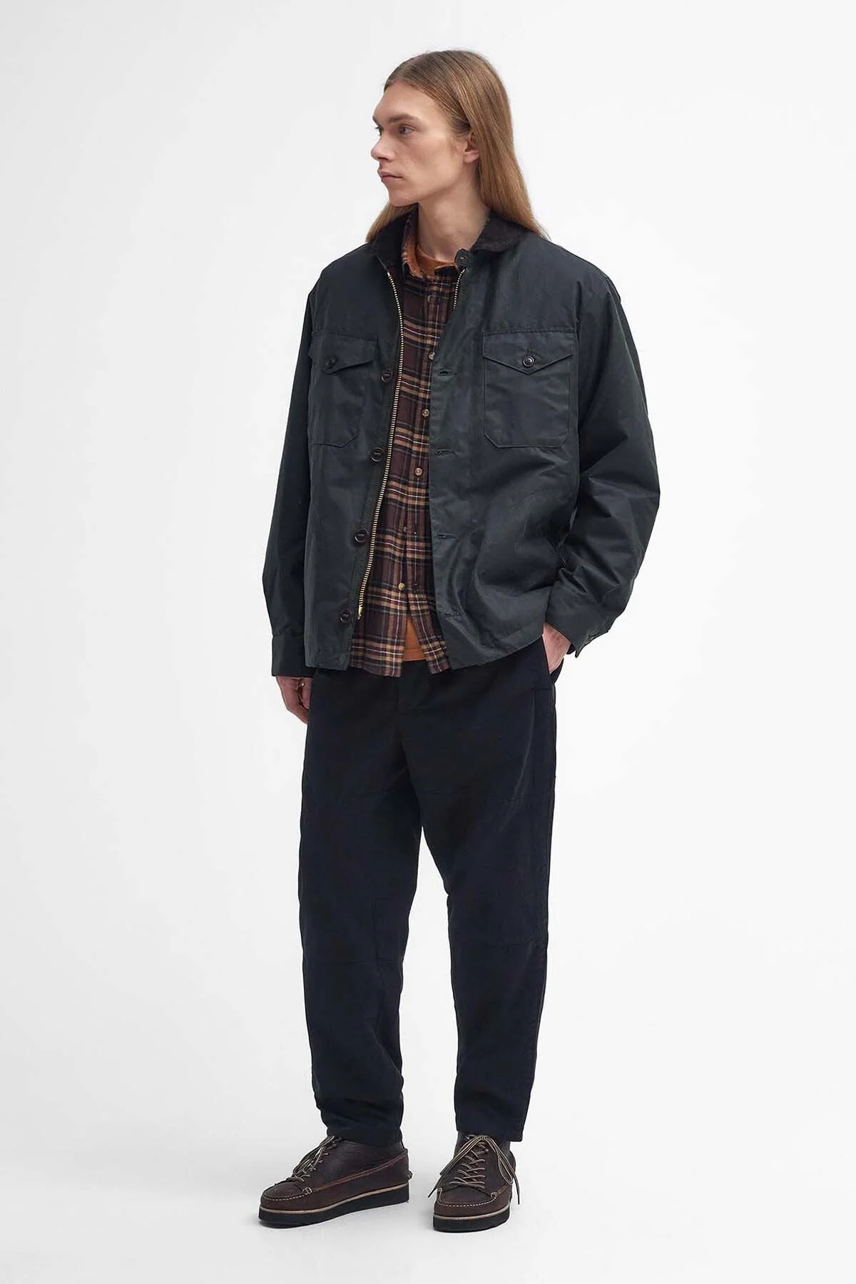 Deck Waxed Jacket - SAGE