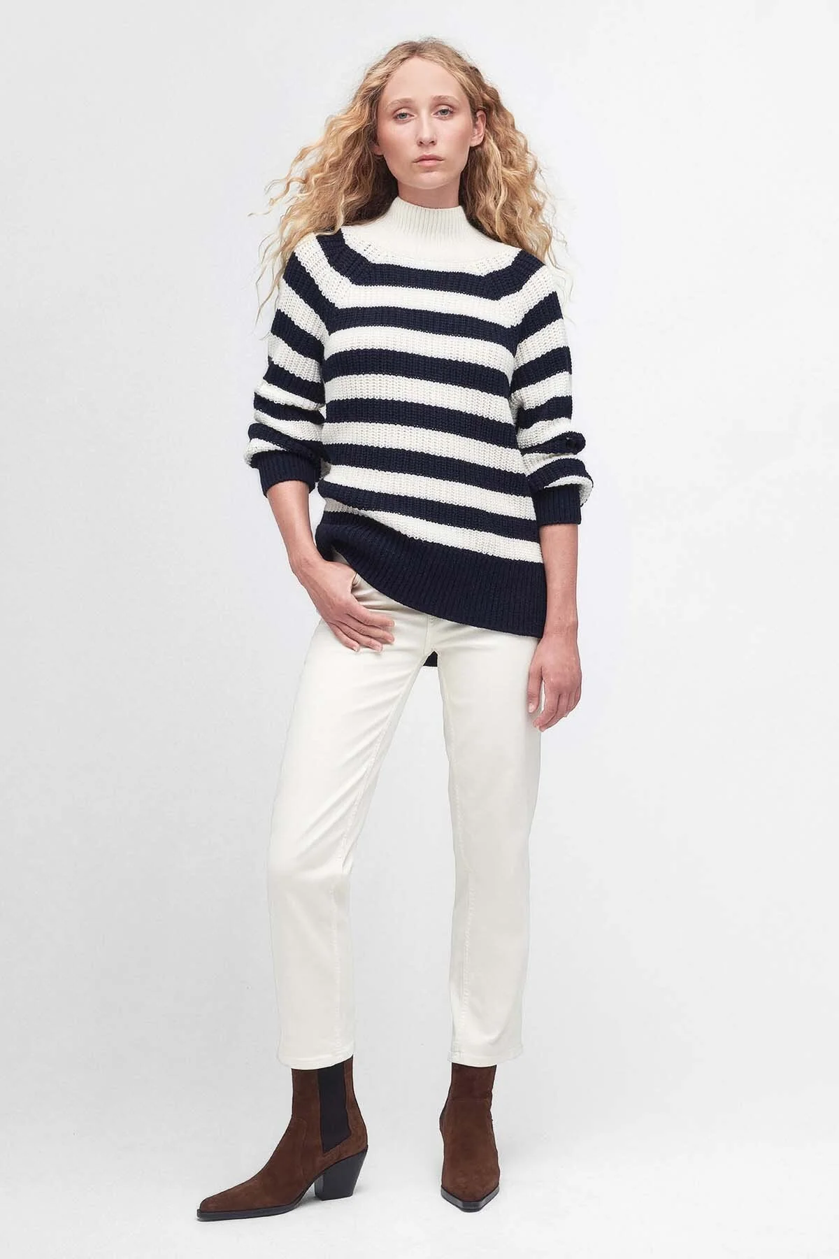 Silverdale Knitted Jumper - ARAN