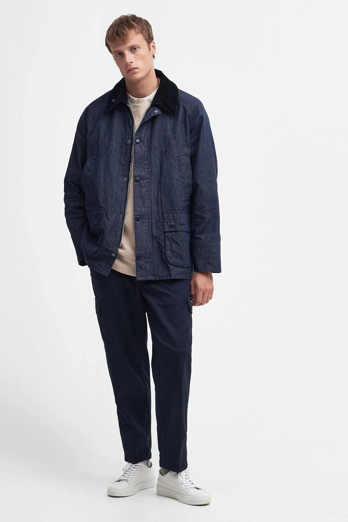 Bedale Oversized Denim Jacket - INDIGO