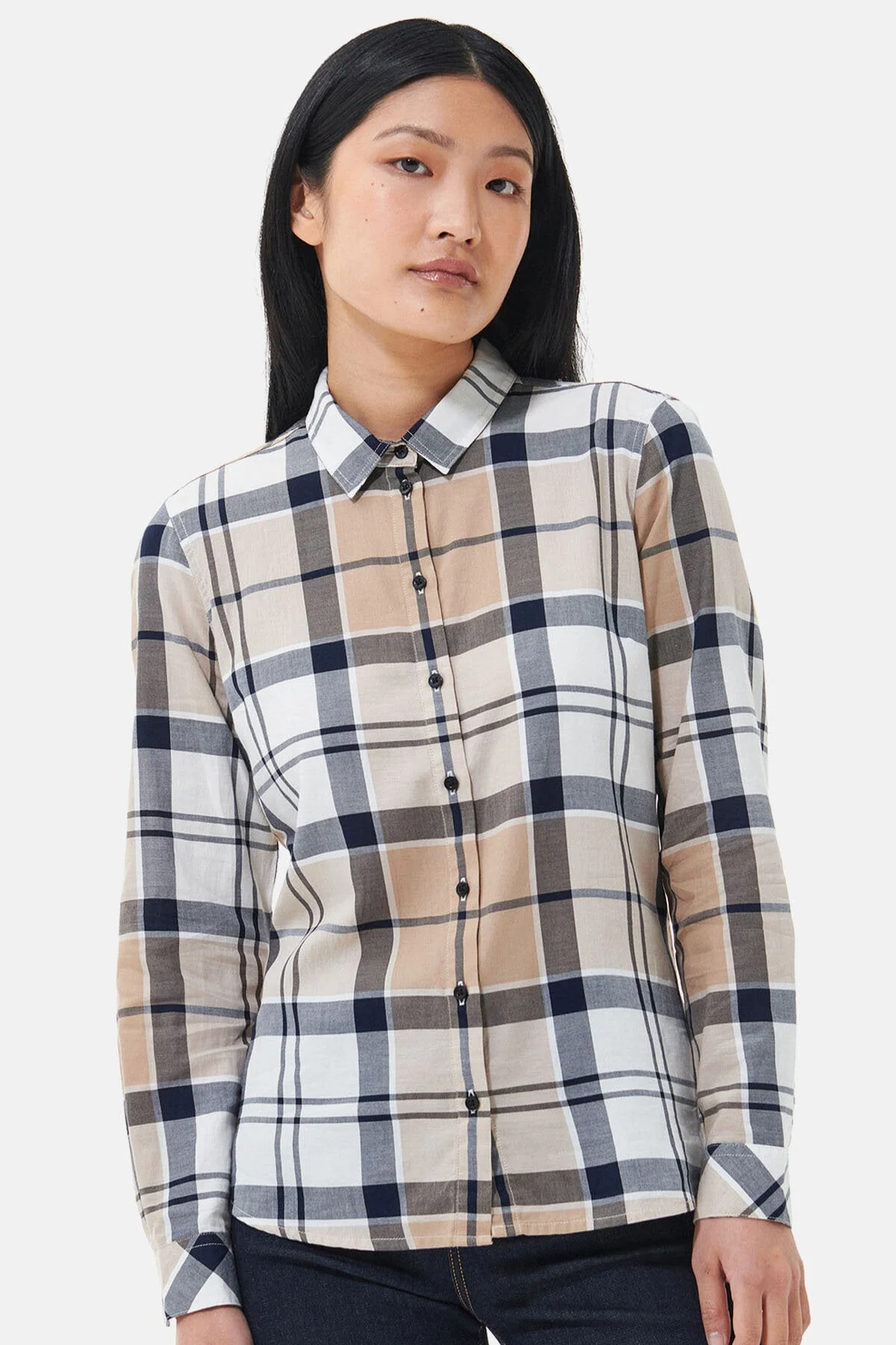 Bredon Shirt - FAWN TARTAN