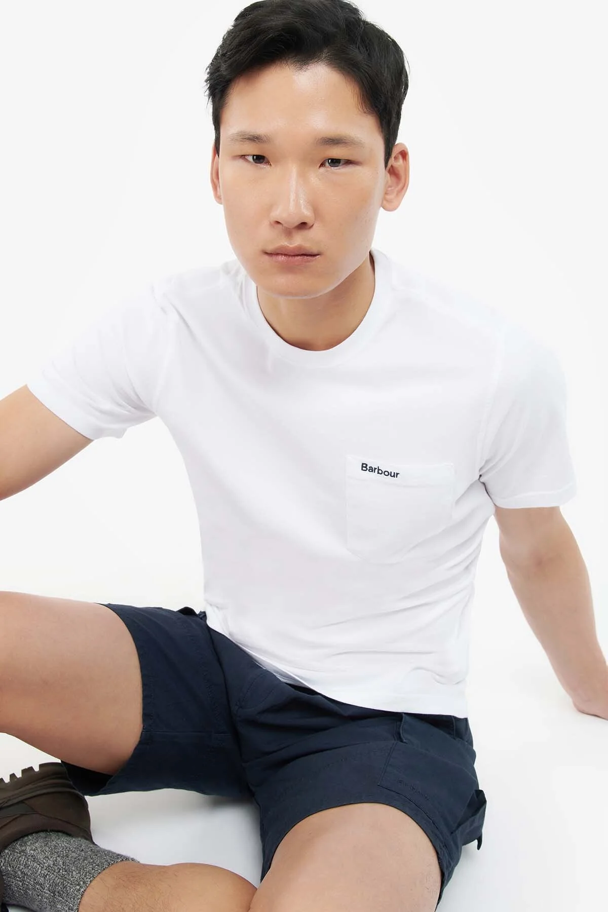 Langdon Pocket T-Shirt - WHITE