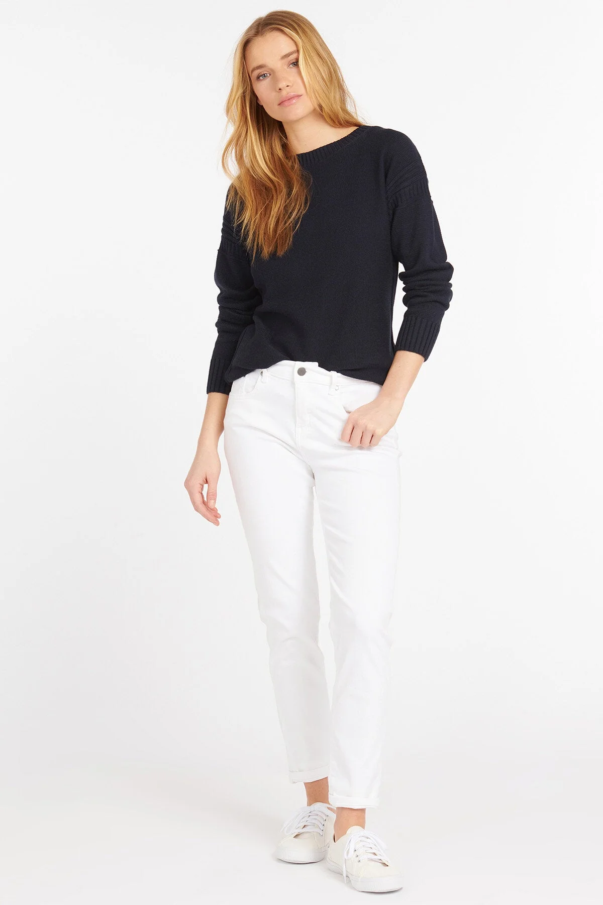 Trouser Casual Slim Fit - WHITE