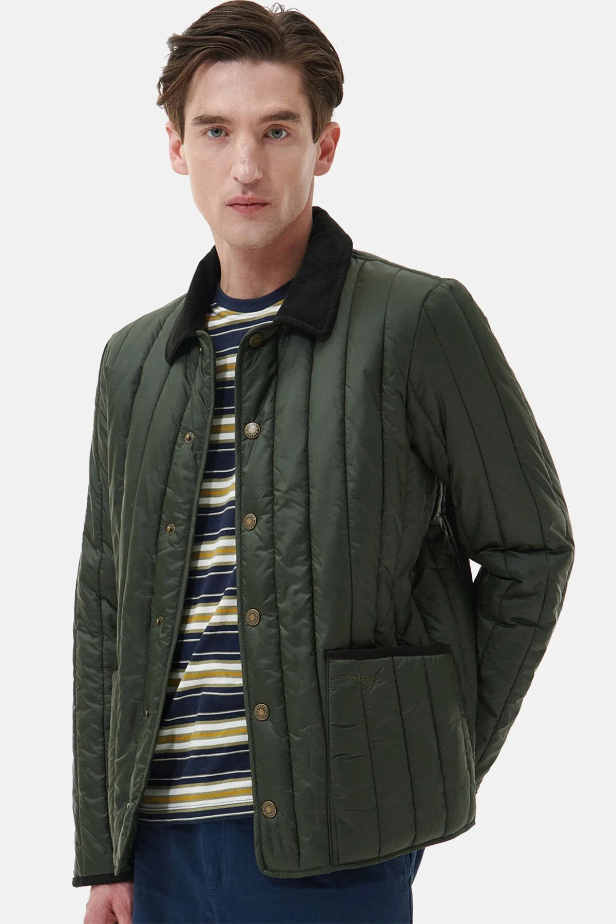 Herring Quilted Jacket - OLIVE