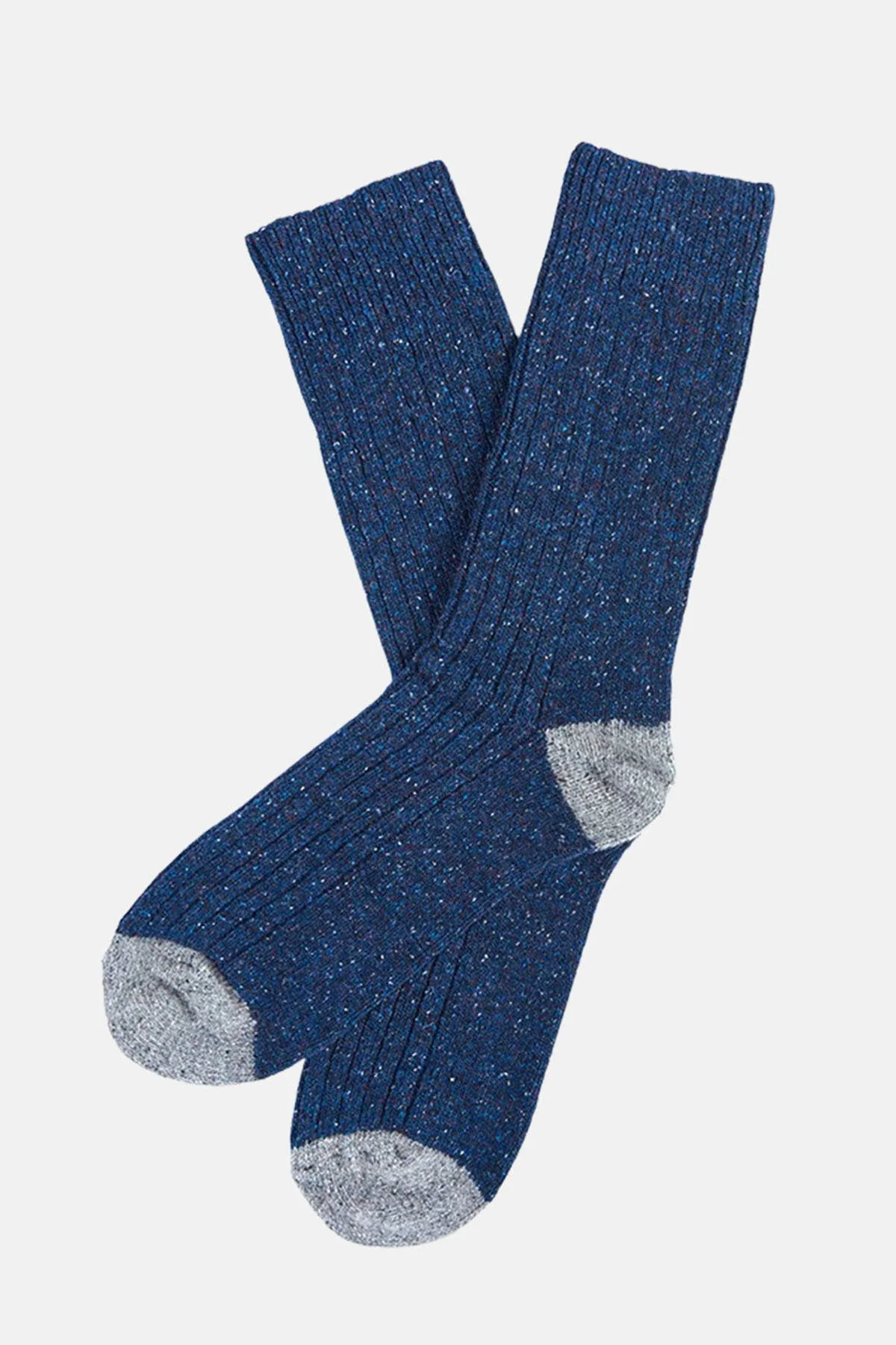 Cotton Socks - NAVY/GREY