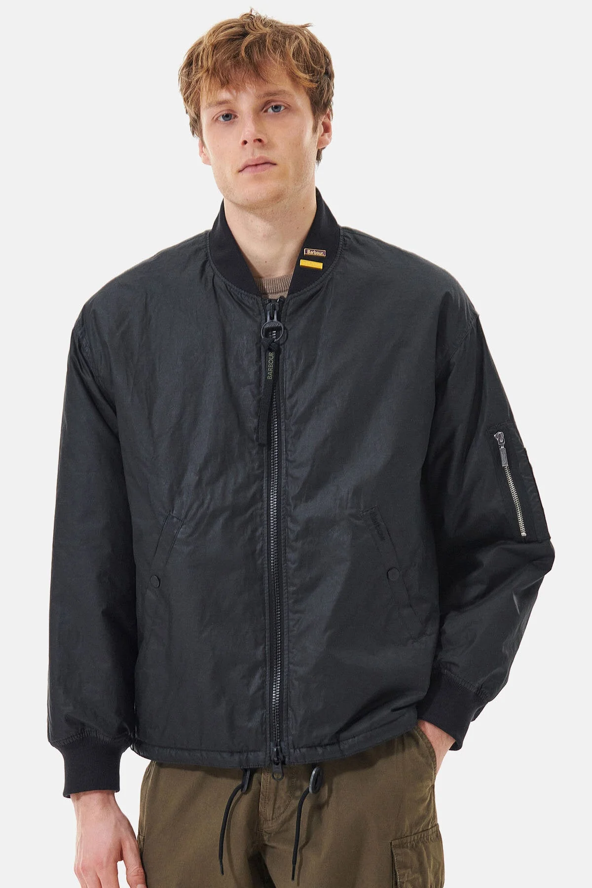 Flyer Wax Field Jacket - BLACK