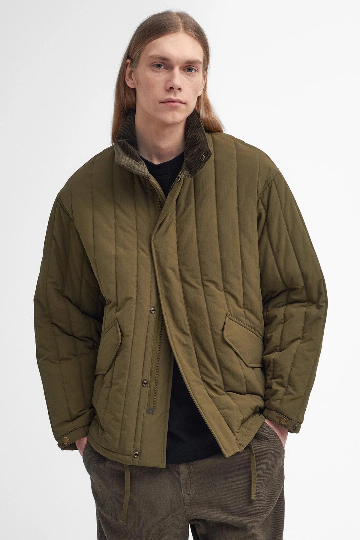 Field Quilted Jacket - LIGHT SAGE