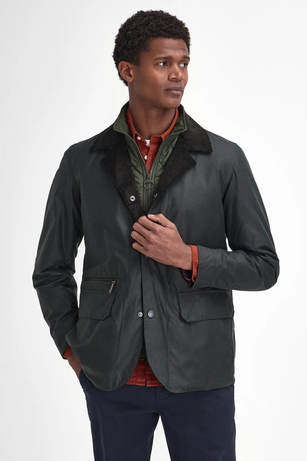 Craster Waxed Jacket - SAGE