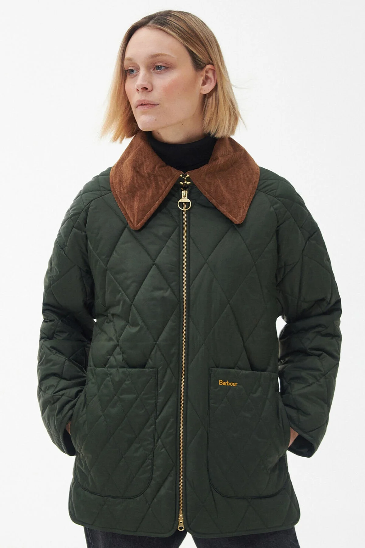 Woodhall Quilted Jacket - SAGE/ANCIENT