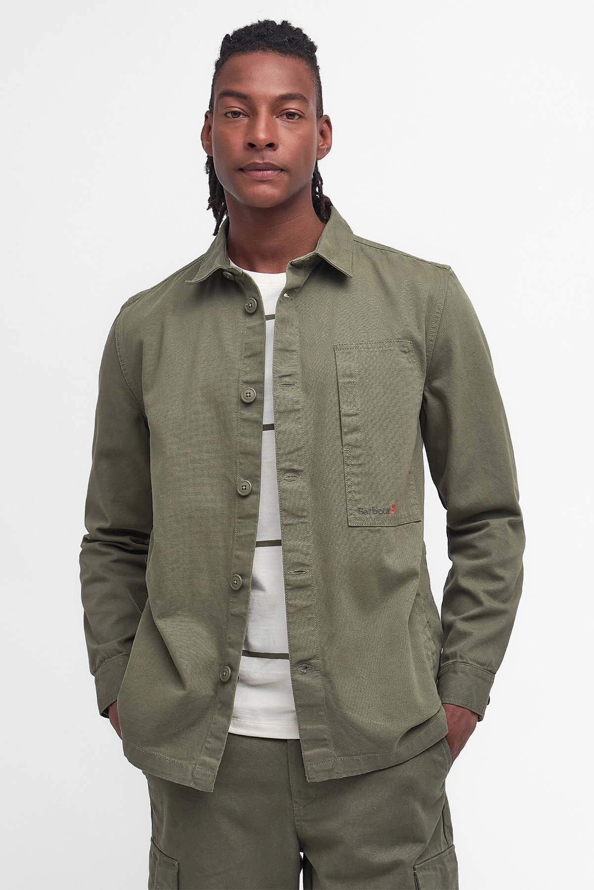 Robhill Overshirt - DUSTY OLIVE