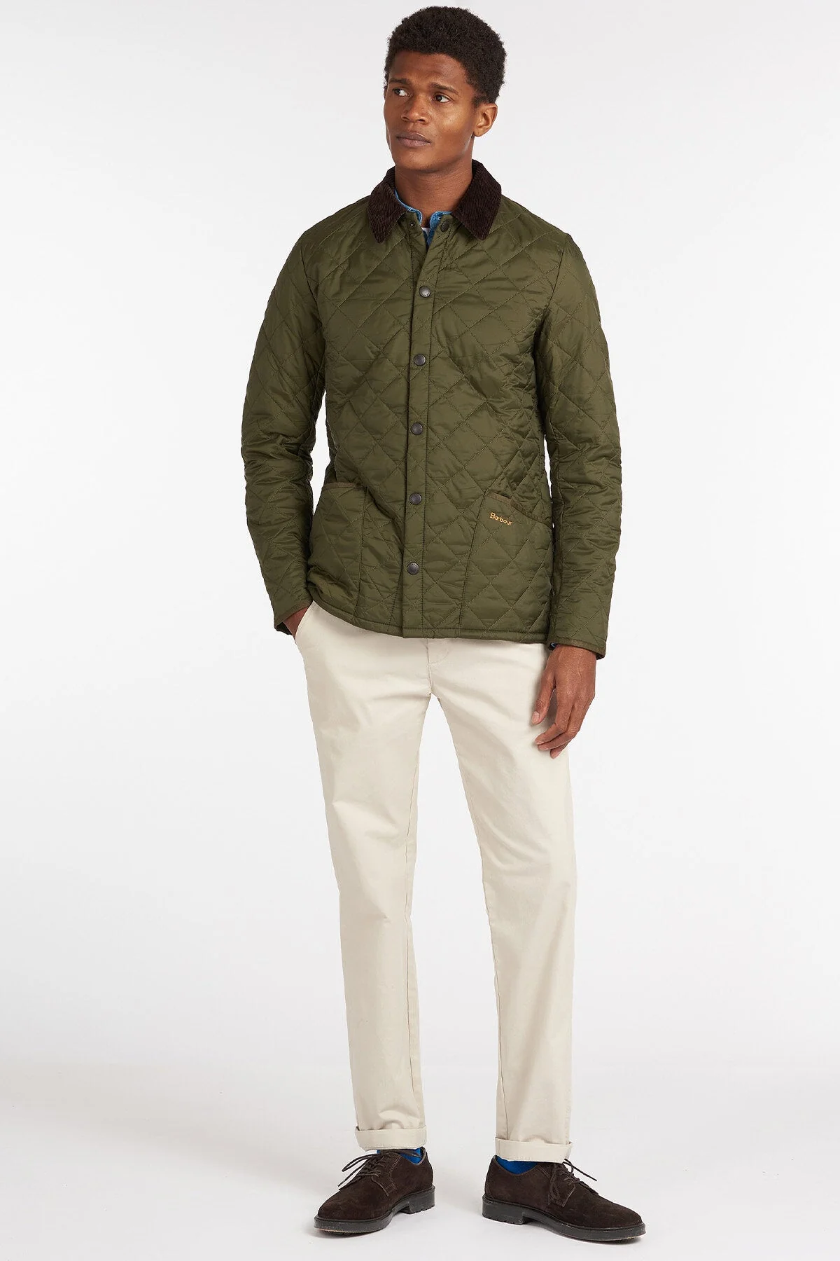 Liddesdale Quilt Jacket - OLIVE