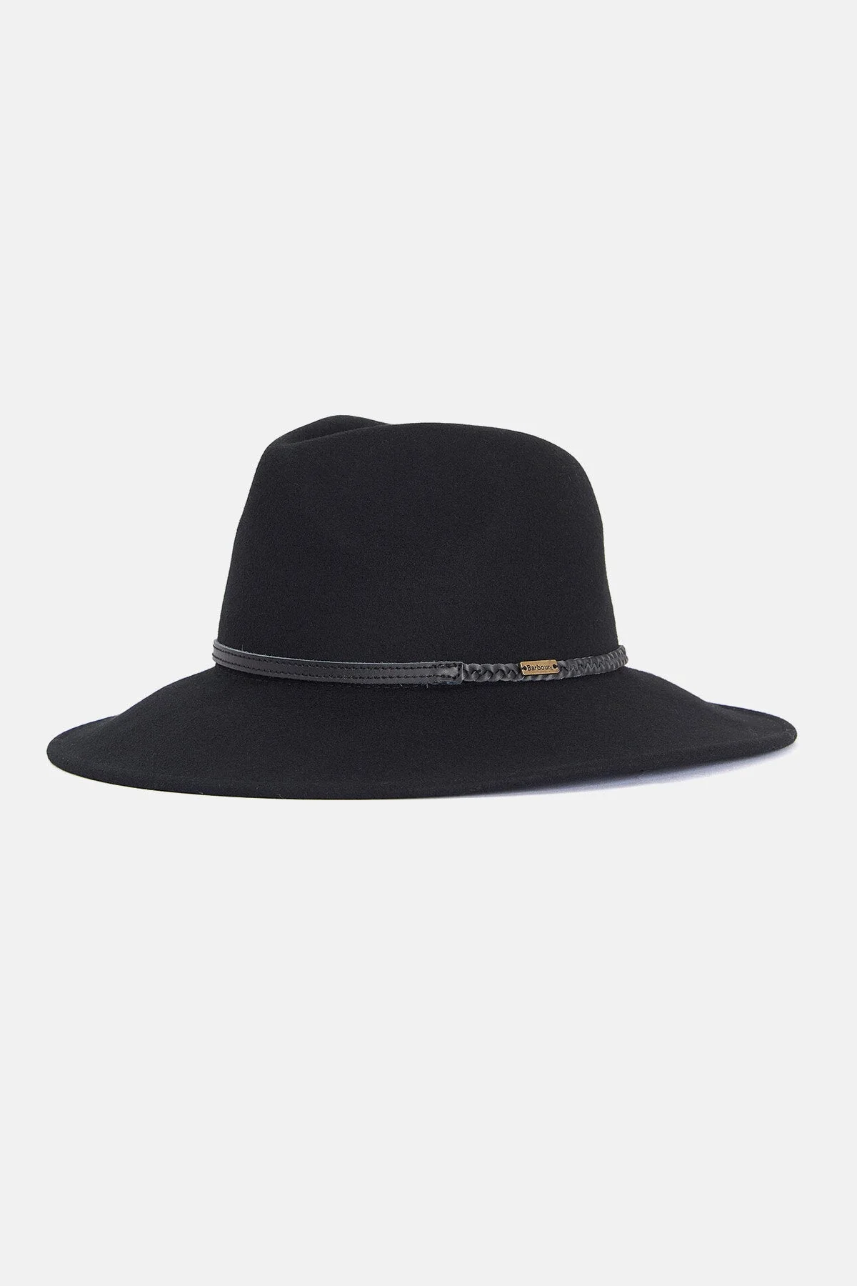 Pure Wool Fedora - BLACK