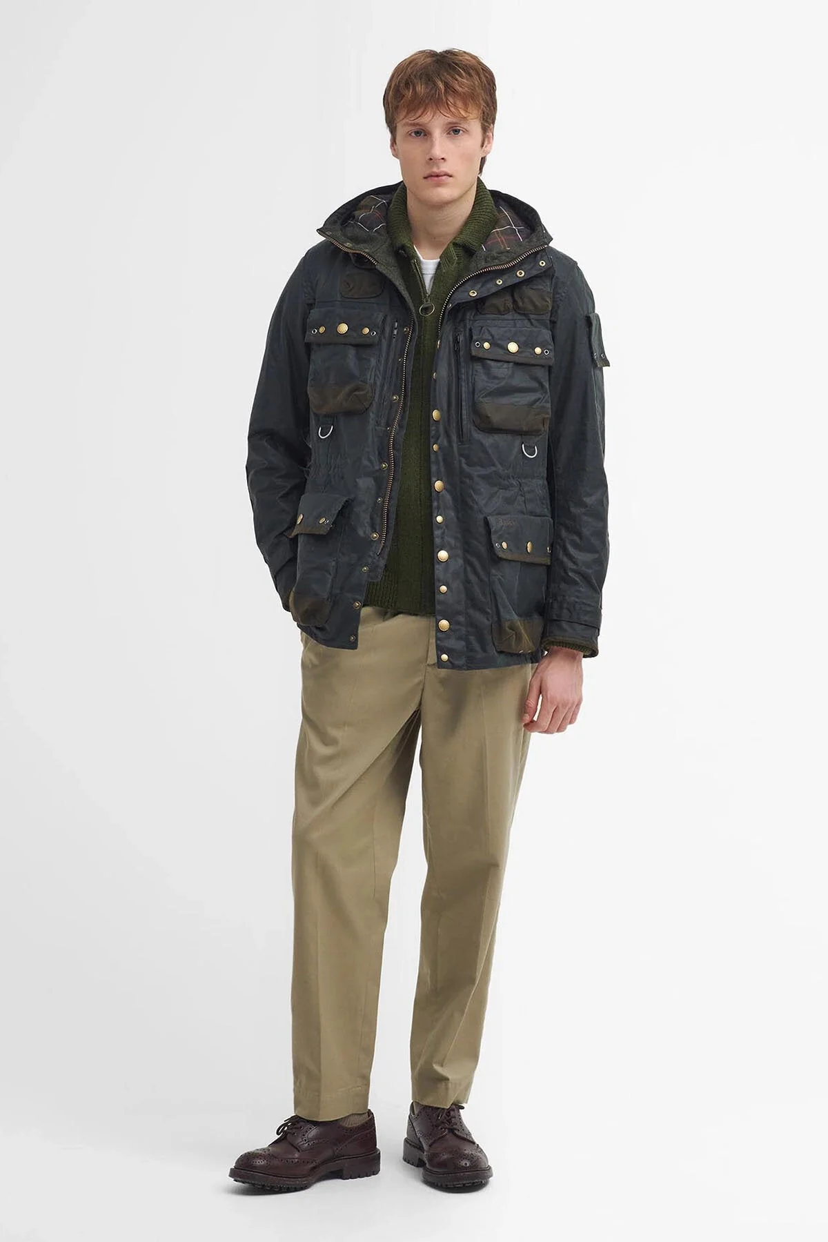 Military Waxed Jacket - SAGE