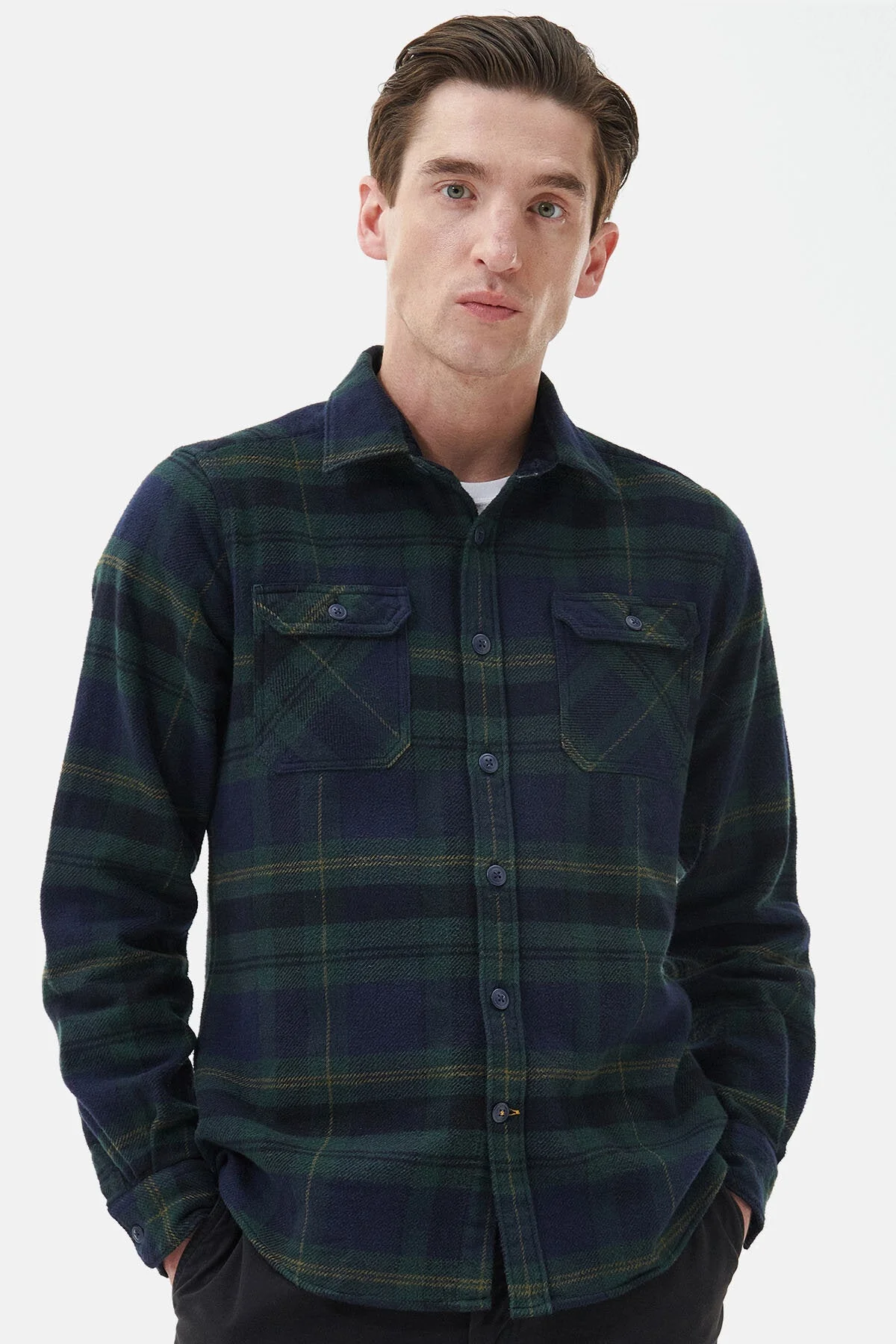 Snowcap Tailored Shirt - NAVY
