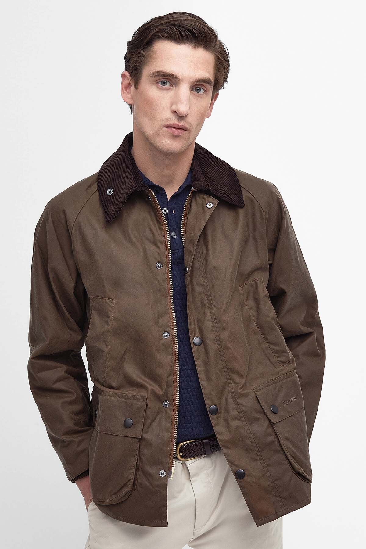 Bedale Waxed Jacket - BARK