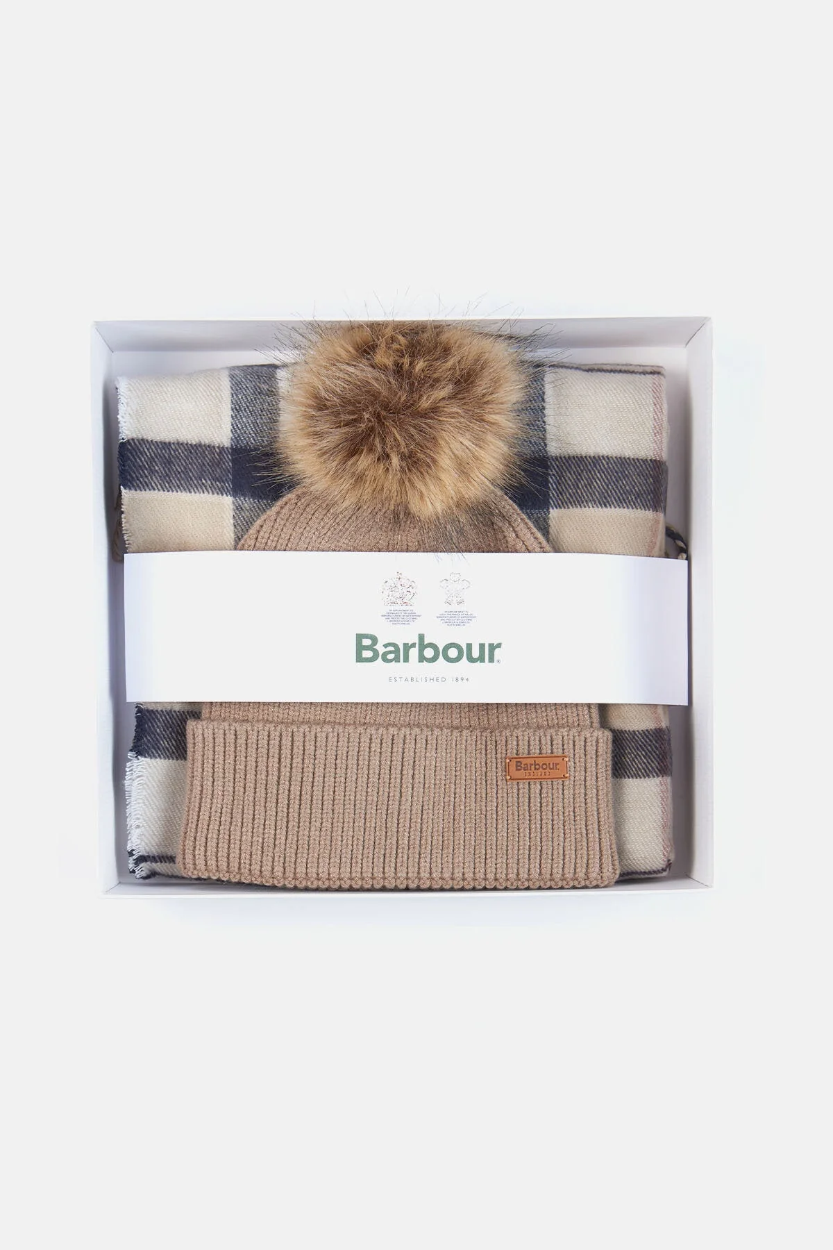 Dover Beanie & Hailes Scarf - ROSEWOOD