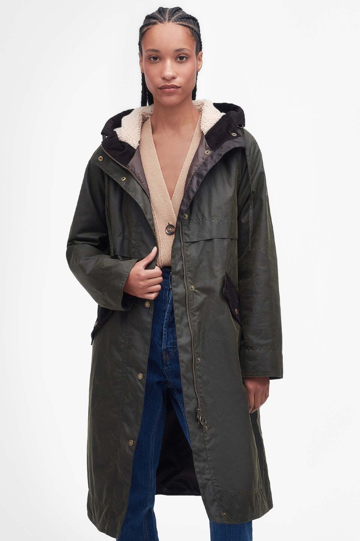 Colworth Wax Jacket - ARCHIVE OLIVE//COFFE