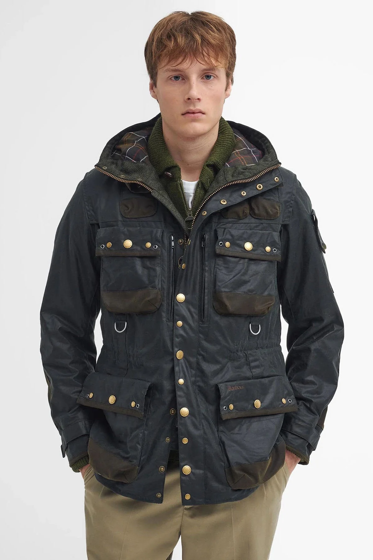 Military Waxed Jacket - SAGE