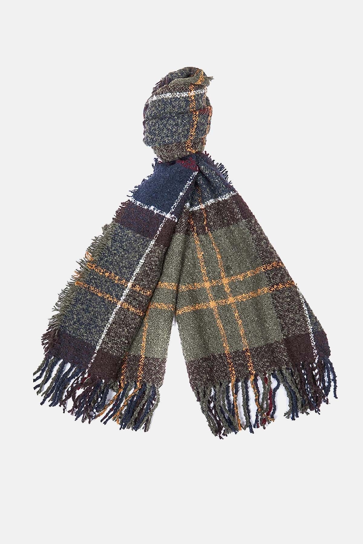 Tartan Boucle Scarf - CLASSIC