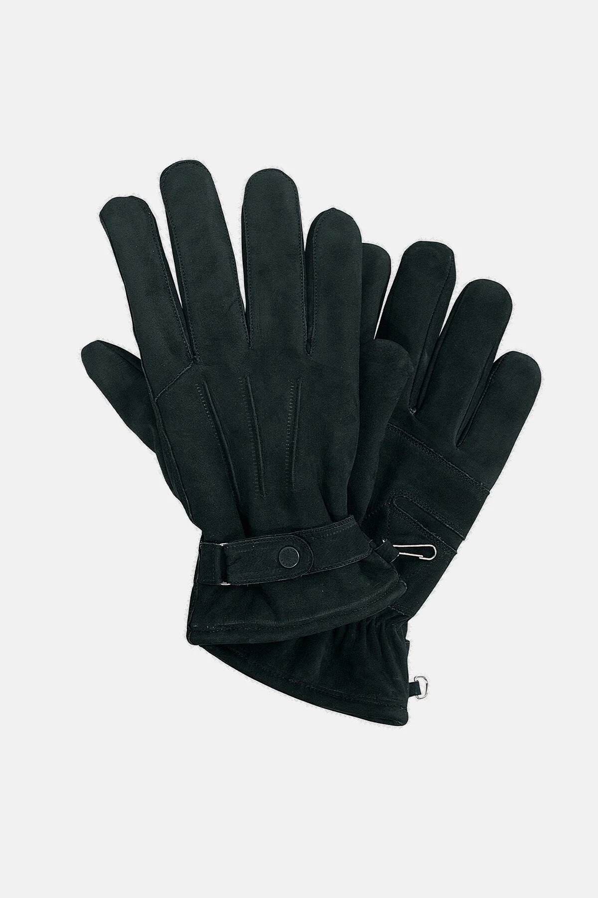 Leather Thinsulate Gloves - BLACK