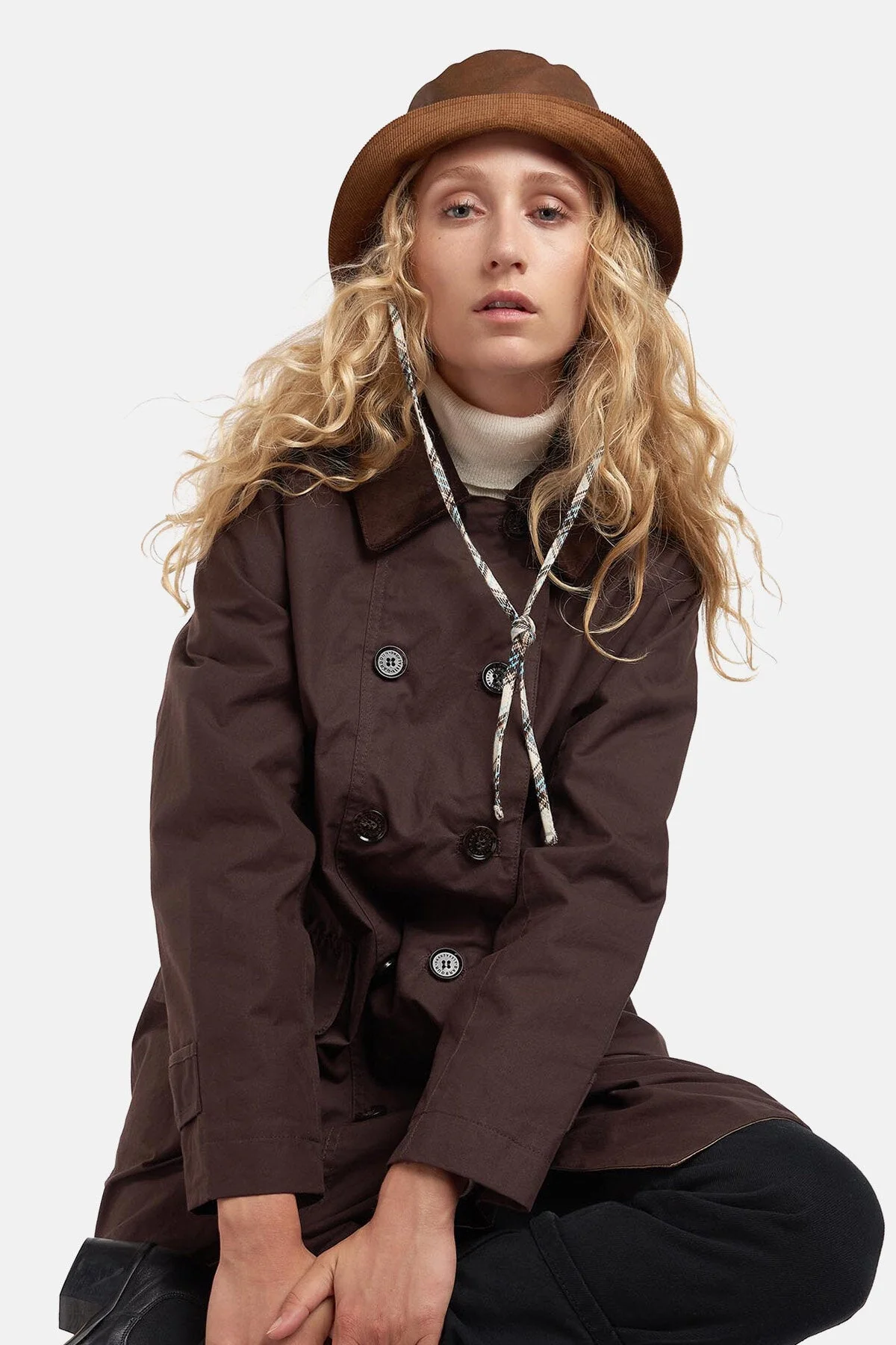 Fife Casual Jacket by ALEXACHUNG - RUSTIC SEED PEARL