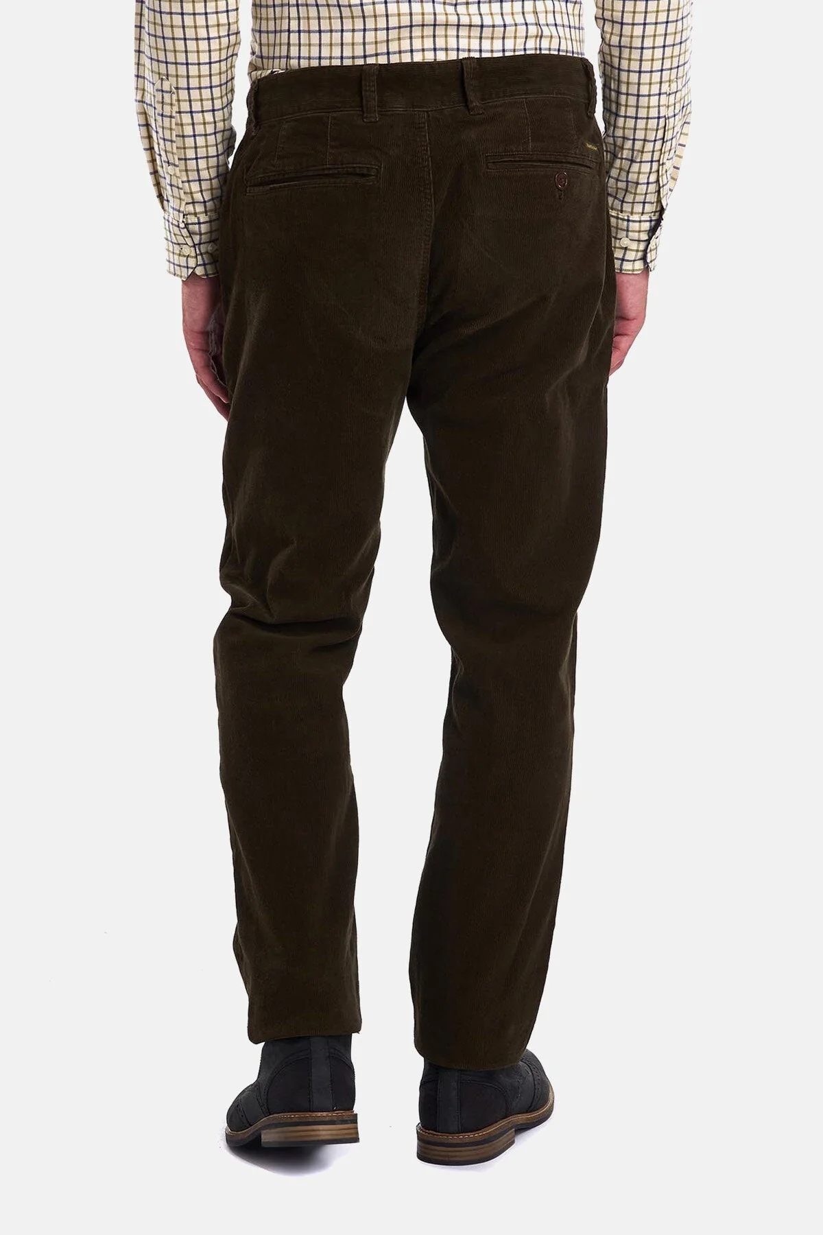 Neuston Stretch Cord Trouser - DK OLIVE